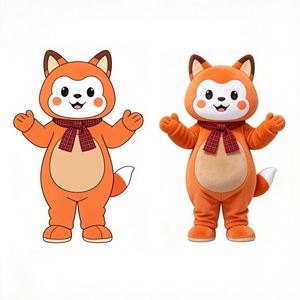 Inflatable Fox Character Adult <b>Mascot</b> Costume Plush Animal Shaped EVA Material PP Cotton Filling Custom Size Cute Style - Product Image 1