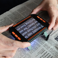 2X-32X Digital Magnifier Low Vision 3.5" Color LCD Pocket Electronic Reading Digital Magnifier for Reading Aid