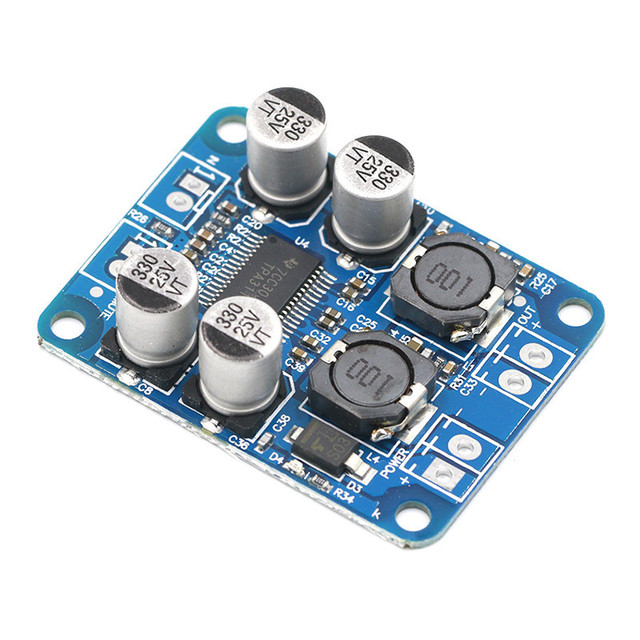 XH-M313 HD Digital Power Amplifier Board TPA3118 Bookshelf Speaker 60W Mono BTL DC 8-24V