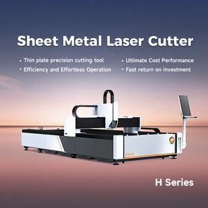 Xưởng sửa chữa máy móc Máy cắt laser sợi quang 3000W Máy cắt laser kim loại tấm tự động CNC 4 trục AI 100m/phút 8-30mm Carbon - Product Image 4