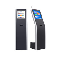 Système intelligent de gestion des files d'attente avec distributeur de tickets et affichage numérique pour banques – Équipement de service pour système de numérotation d'attente