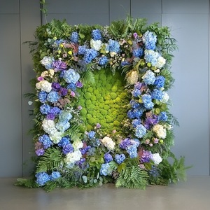 ฉากหลังงานแต่งงานแบบ 3 มิติ 5 มิติ ลายดอกไม้ ขนาด 8 ฟุต x 8 ฟุต ทนทานต่อสภาพอากาศ ใช้ซ้ำได้ - Product Image 2