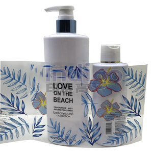 Cá Nhân Thiết Kế Nhiệt Thu Nhỏ Tay Áo Bọc Không Thấm Nước Rõ Ràng Nhãn Chai Cho Nước Hoa Cơ Thể Sương Mù - Product Image 2