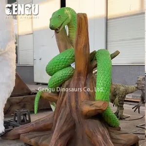 Gengu Dinosaurs Factory Made Playground Customized Animatronic Snake Model