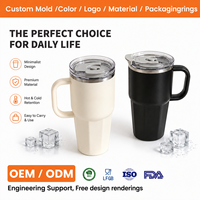 GY 2033 ODM Custom Mold 40oz Stainless Steel Vacuum Tumbler 10000PCS MOQ untuk Pengembangan Produk Merek Besar