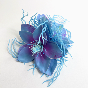 <span class=keywords><strong>Brighton</strong></span> Fleur Style Coréen Pinces À Cheveux Doux Arc Épingles À Cheveux pour Filles Avec Alliage Satin Ruban En Plastique et PC Matériel - Product Image 3