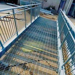 Grille en acier galvanisé soudée sur mesure pour usine, plaque de renforcement en béton, anti-corrosion, durable, design industriel - Product Image 5