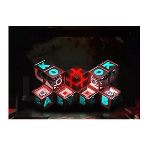 Chất lượng cao trong nhà DJ gian hàng đêm thanh sân khấu mặt tiền với không thường xuyên 3D LED hiển thị cho triển lãm âm nhạc điện tử video - Product Image 3