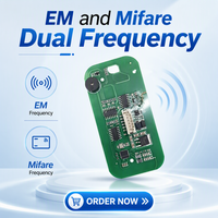 Module de lecteur RFID double fréquence 125kHz EM + 13.56MHz MF avec sortie Wiegand 26/34 pour contrôle d'accès 80*40mm