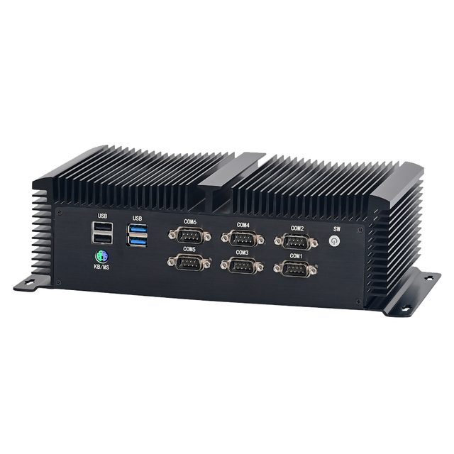 Multiport Intel Core I5-10200H 4 Cores 8 Threads Max 4.1GHz 16MB Max 32GB Support 6COM 2LAN 3HD 8USB GPIO SIM Industrial Mini Pc