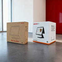 Système de point de vente professionnel de 15 pouces, fabriqué en Chine, OEM ODM, Windows Android, tout-en-un, machine de caisse