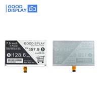 GooDisplay GDEY075T7 Pantalla de Papel Electrónico de 7.5 Pulgadas con 4 Niveles de Gris, 800x480, Actualización Rápida de 1.5s, Módulo de Tinta Electrónica de Bajo Consumo SPI para Raspberry Pi
