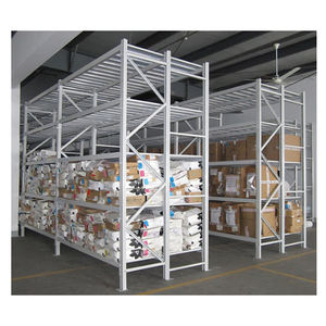 Storage medium duty rack longspan steel shelves