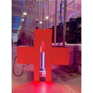 Panneau d'affichage LED à double croix verte P10 pour boutique et hôpital - Product Image 3