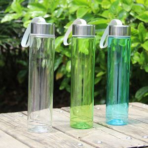 Hot Sales Bpa Free <b>Plastic</b> Frosted H2O Water <b>Bottle</b> a <b>Small</b> Water <b>Bottle</b> That Fits in a Backpack and Is Easy to Carry Outside - Product Image 6