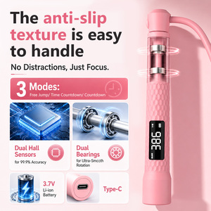 <span class=keywords><strong>Cuerda</strong></span> de <span class=keywords><strong>Saltar</strong></span> Inteligente Digital Profesional de Alta Calidad con Contador y Pantalla LED <span class=keywords><strong>para</strong></span> Ejercicio y Fitness, Colores Personalizables - Product Image 2