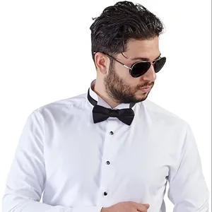 Camisa masculina bespoke feito à mão, camisa para medir, vestir, verão, festa de casamento, oem