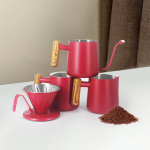 Barista Tools Coffee Maker Set Pour Over Gift Kit Coffee Set with Gooseneck <strong>Kettle</strong> Coffee <strong>Filter</strong> - Product Image 2