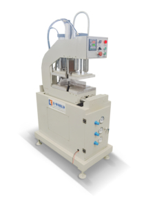 Machine à souder à tête unique Eworld 380V, moteur haute rigidité, équipement de fabrication de fenêtres et de portes en PVC, puissance 2,5 kW, garantie 1 an - Product Image 4