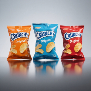 Vente en gros Emballage personnalisé de pop-corn en plastique de feuille de joint central arrière thermoscellé hermétique Sacs banane croustilles - Product Image 6