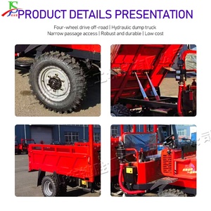 Camión Volquete Todoterreno de Descarga Automática Hidráulica de 4 Ruedas con Techo Abierto, Directo de Fábrica, para Minería y Agricultura - Product Image 6