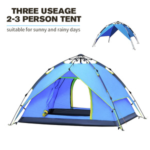 Tienda de <span class=keywords><strong>camping</strong></span> familiar inflal al aire libre de calidad de lujo más vendida para <span class=keywords><strong>la</strong></span> venta de tiendas de campaña de doble capa - Product Image 2