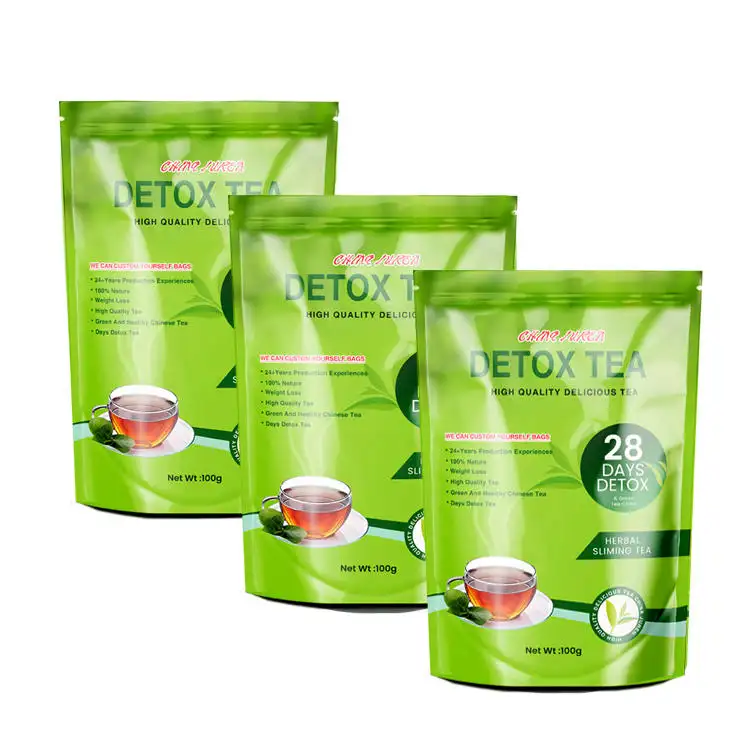 Best Selling 28 Day Detox Slim Flat Tummy Tea bags Private Label organic slimming weight Loss fit Tea bags