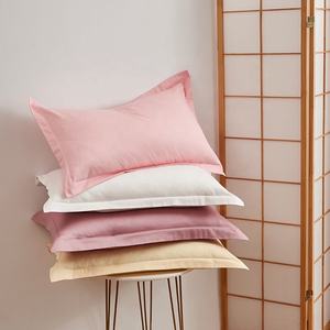 Prix de gros taie d'oreiller couleur Pure avancée 100% coton housse d'oreiller douce collection hôtel lit oreillers pour dormir - Product Image 2