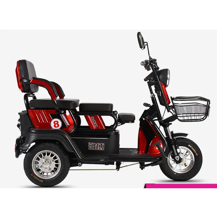 1000W elektrikli üç teker bisikletler yeni eğlence üç tekerlekli Mini çıkarılabilir pil elektrikli motosiklet Scooter yetişkin