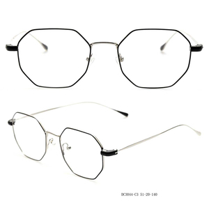 Gafas con <span class=keywords><strong>Clip</strong></span> Magnético Óptico Polarizado Octagonal de Metal DC3044 - Product Image 5