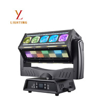 Multifunktionales 5-in-1 Bühnenlicht 16bit XY Moving Head RGB LED-Streifen Kalt-Warmweiß Stroboskop 1~30Hz DMX512/Tonaktiviert Club DJ