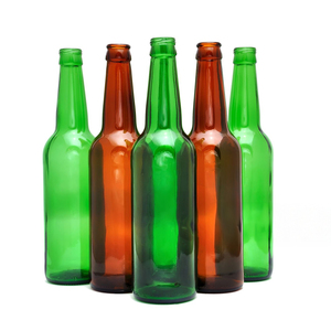 Bouteille de bière en verre transparente vide, prix bon marché, 330 ml, 33 cl, 12 oz, pour soda et jus, vente en gros - Product Image 2