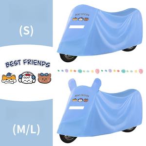 Accesorios para Motos, Funda Impermeable para Bicicleta Eléctrica, Funda Protectora contra el Sol y el Polvo para Motocicleta, Funda para Motocicleta de Tela Oxford Gruesa - Product Image 4