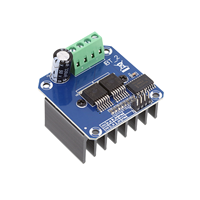Module de commande de moteur à double demi-pont 43A 6V 27V IBT2 BTS7960 avec contrôle PWM pour moteur à courant continu