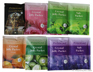 OEM Private Label Crystal <strong>Jelly</strong> <strong>Pedicure</strong> Set Kit High Quality Foot Detox Salt Scrub Exfoliating <strong>Jelly</strong> Spa <strong>Pedicure</strong> Product - Product Image 4