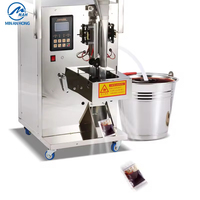 Machine d'emballage automatique en gros pour sachets de sauce, sachets de glace, pochettes d'eau, bâtonnets glacés et remplissage de parfums