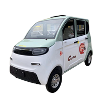 Nouvelle Voiture Électrique Mini Nuen 1000W, 4 Portes, Véhicule Électrique à Basse Vitesse 45km/h, Autonomie 80-201km, Batterie Plomb-Acide, Voiture Familiale, Vente Directe Usine