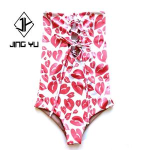 Maillots de bain texturés imprimés pour l'été, fabriqués sur mesure par le fabricant en 2025, bikini en nylon recyclé pour femmes - Product Image 4