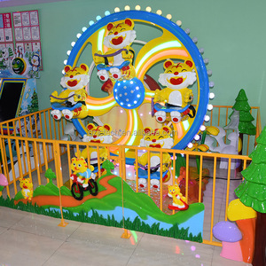 Mini Noria de PVC para Niños, Juego Mecánico Infantil para Parques de Diversiones, Ideal para Carnavales y Áreas de Juego - Product Image 3
