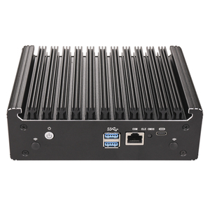 Pare-feu sans ventilateur solide Mini PC <span class=keywords><strong>Intel</strong></span> N150 i5-8250U <span class=keywords><strong>Pentium</strong></span> <span class=keywords><strong>N6005</strong></span> 4417U 4x2.5G LANs serveur domestique DDR4 NVMe type-c pfSense OPNsense - Product Image 3