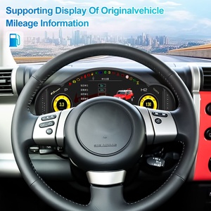 <b>For</b> Toyota FJ Cruiser 2007 2024 12.3" <b>Car</b> LCD Dashboard Digital Cluster Instrument Auto <b>Speedometer</b> Virtual Cockpit Tachometer - Product Image 5