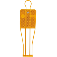 Maniquí de Fútbol Barret de 180 cm, de Plástico, Flexible, Seguro y Ligero para Entrenamiento