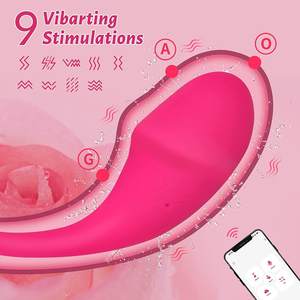 Nieuwe Draagbare App Afstandsbediening Gevormde <span class=keywords><strong>Vagina</strong></span> Ballen Kogel Vibrator Seksspeeltjes Panty Vibrerende Springei Voor Vrouwen - Product Image 4