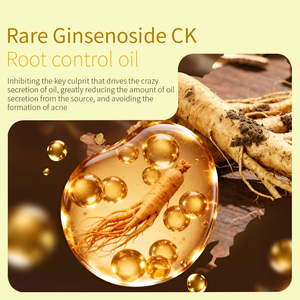 Crema per il Trattamento dell'Acne con Estratto di Radice di Ginseng OEM/ODM |   Olio Naturale a Base di Erbe per il Controllo del Sebo e Anti-infiammatorio |   Arbutina Certificata GMP 50ml - Product Image 2