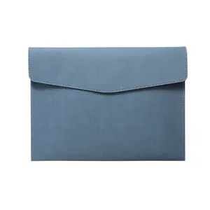 A4 Szie Vintage Document Organizer Bag Waterproof PU Leather File Bag