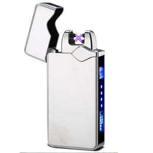 Produttore <span class=keywords><strong>professionale</strong></span> accendino USB ricaricabile Mini accendini elettrici senza fiamma antivento portatili sottili personalizzati - Product Image 5