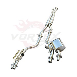 Escape Valvetronic de Acero Inoxidable 304 Vortex para Kia Stinger 3.3T V6 2018-2024, Silenciador Catback de Alto Rendimiento, Pulido Espejo - Product Image 2