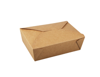 Caja de Papel Kraft Desechable Personalizada, Resistente al Aceite, para Almuerzo, Pollo Frito, Bocadillos, Barbacoa, Galletas, Cajas de Regalo