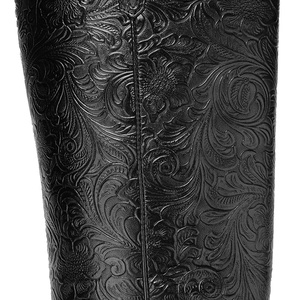 <span class=keywords><strong>Botas</strong></span> Vaqueras Occidentales con Estampado Floral para <span class=keywords><strong>Mujer</strong></span>, Altura hasta la Rodilla, Punta Puntiaguda, Tacón Cuadrado, Altura Personalizable, Mayor Comodidad, para Todas las Temporadas - Product Image 5