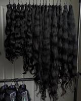 Rambut Manusia 100% Asli, Pengiriman Cepat, Lurus Alami, Keriting India, Keriting Burma, Gelombang Alami, Single Donor, Double Weft, Kamboja